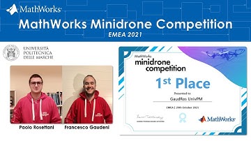 UnivPM Orienta - MathWorks Minidrone Competition EMEA 2021