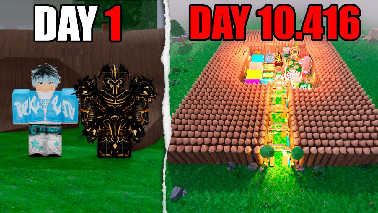 BUILDING THE STRONGEST BASE IN DUO AFTER 10.416 DAYS IN 99 IN THE FOREST!!!