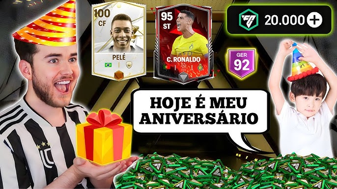 5 CARTAS TROLLADAS NO EVENTO DA CHAMPIONS LEAGUE NO FC MOBILE 2024 #fc