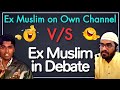 Ex muslims apne channel pe vs ex muslims debate me  shehzad khan kabirpanthi vs shadab ahmad irpc