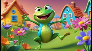 Wind Up Frogs Go Hop Hop Hop | English Nursery Rhyme | Kids Songs | Baby Music