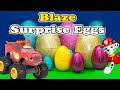 Assistant Opens Blaze and the Monster Machine  and Paw Patrol Surprise Eggs