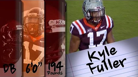 Official Highlights | Virginia Tech DB Kyle Fuller