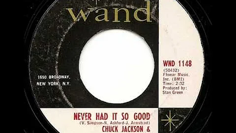 CHUCK JACKSON & MAXINE BROWN - NEVER HAD IT SO GOO...