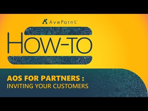 How-To: AOS for Partners – Inviting Your Customers