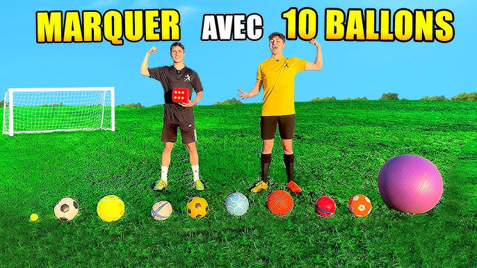 Ballon de foot aéroglisseur lumineux AirPower édition équipe de France