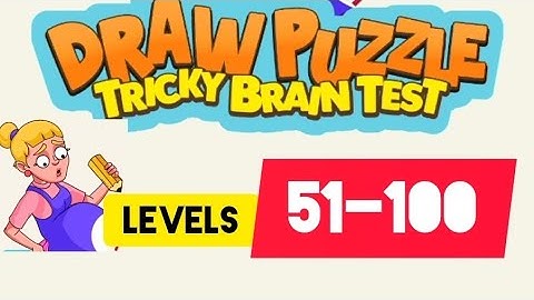 Draw Puzzle Gameplay levels 51-100