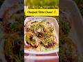 Street Style Tikki Chaat 🥔 Crispy & Spicy #easyrecipe #shorts
