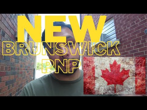 NEW BRUNSWICK PROVINCIAL NOMINEE PROGRAM NBPNP|Application Guide Step by Step| English Video