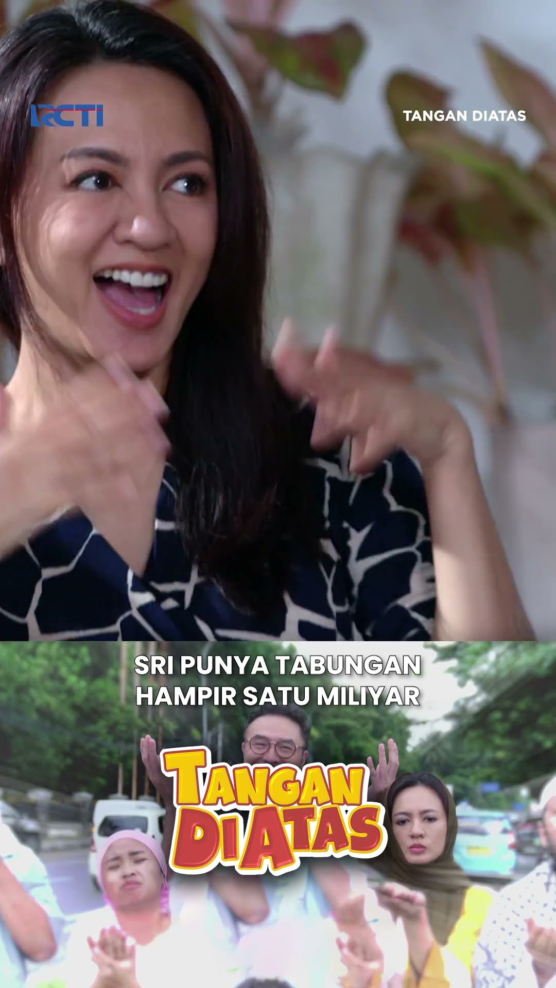 Sri Punya Tabungan Hampir Satu Miliyar #Tangandiatas #Rcti #shorts