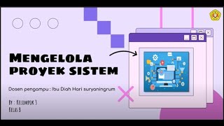 Tutorial Tim3B: Chapter 3 Managing Systems Projects