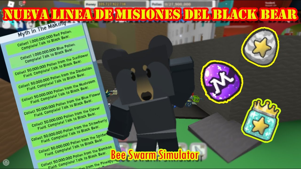 nueva-linea-de-misiones-del-black-bear-bee-swarm-simulator-youtube