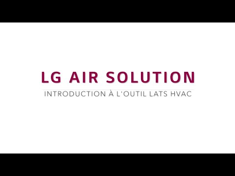 Présentation du logiciel LATS HVAC (FR)