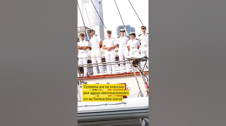 La princesa Leonor llega a Nueva York a bordo de 'Elcano'