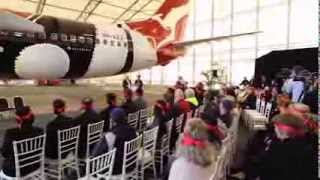 Mendoowoorrji  the fourth aircraft in the Qantas Flying Art series