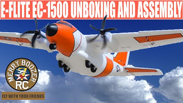 E-flite EC-1500 Unboxing And Assembly