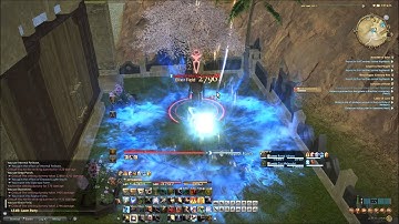 [FFXIV Heavensward] Monk i202 - 1442 DPS - 3min Dummy