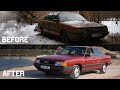 Getting Audi 100 (5 Cylinder) Back on Road After 4 Years of Sitting