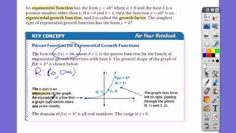 ALG2 CH7.1 Part 1 (Graph Exponential Growth Functions)
