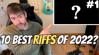 Are THESE the 10 BEST guitar riffs of 2022? - #MasterThatRiff! REACTS