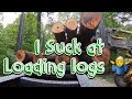Hauling logs with the Mack to logger wade #mack #loggerwade