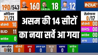 Assam Opinion Poll 2024: असम की 14 सीटों का सबसे सटीक ओपिनयन पोल देखिए  | Lok Sabha Election