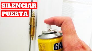 Silenciar puerta ruidosa 🚪 🔊🔊 Engrasar o lubricar bisagras