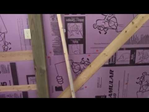 Insulating Polebarn Shop: Part 1 - YouTube