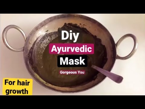 Nourish Hair Naturally With Bhringraj Brahmi And Amla Hair Pack# DIY  Ayurvedic Mask For Hair Growth# - YouTube