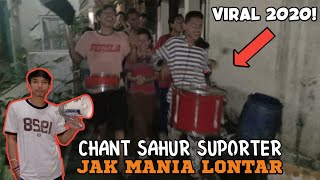 KEREN ! AKSI BANGUNIN SAHUR VERSI SUPORTER JAK MANIA !!!