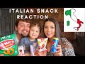 Snack Surprise  | First Time Trying Italian Snacks Reaction | Was It Really That Good ?