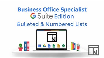 Bulleted and Numbered Lists