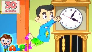 Tik-Tak Saat Ve Kesintisiz Çocuk Ve Bebek Şarkıları