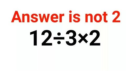 12÷3×2 The answer is not 2. Many got it wrong!  Ukraine Math Test #math #percentages #ukraine