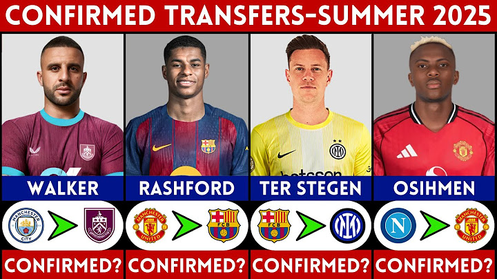 🚨 LATEST CONFIRMED TRANSFER NEWS AND RUMOURS - SUMMER 2025 | WALKER, TER STEGEN, RASHFORD, OSIHMEN..