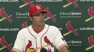 COL@STL: Matheny on Lynn's struggles, solid defense