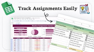 How to Make an Assignment Tracker in Google Sheets