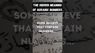 Some believe that certain numbers...#islamic #viral #fact #shorts