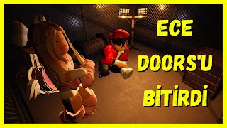 ECE DOORS'U BİTİRİYOR GÖZLERİNİZE İNANAMAYACAKSINIZ🚪ROBLOX DOORS