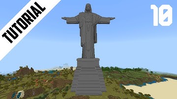 Minecraft: How to Build Christ the Redeemer Statue 2b2t (Step By Step) Part 10