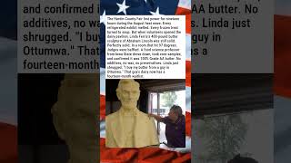 COUNTY FAIR BUTTER SCULPTURE SURVIVES POWER OUTAGE — NOBODY KNOWS WHY 🧈🏆😂