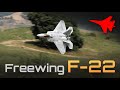 F-22 Raptor (Freewing) ✈️ Slow Motion Action!!