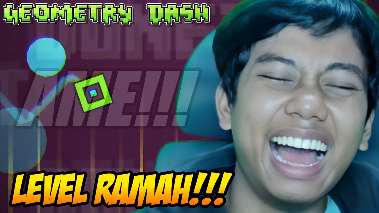 LEVEL DENGAN LAGU TERAMAH SEDUNIA!!!! GEOMETRY DASH(RGDPS) INDONESIA