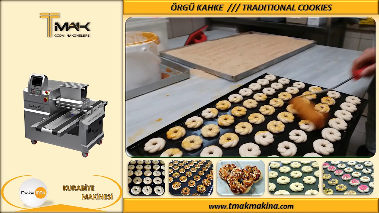 Örgü Kurabiye Makinesi CookieMAK (Cookie Machine) YouTube