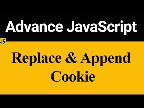How to Replace and Append Cookie in JavaScript (Hindi)