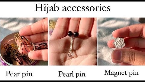 Pear/ Pearl / Magnetic Hijab pins