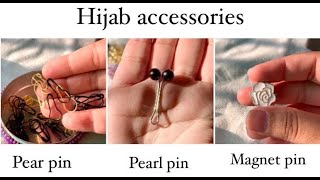 Pear/ Pearl / Magnetic Hijab pins