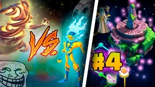 Tesaday Vs Voltaik - Epic Combate De Anes Y Laberinto Zodiacal - Monster Legends