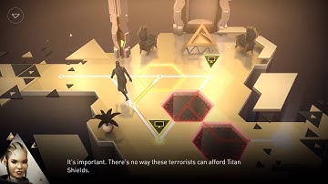 Deus Ex GO - Level 9 Playing both sides (STORY)