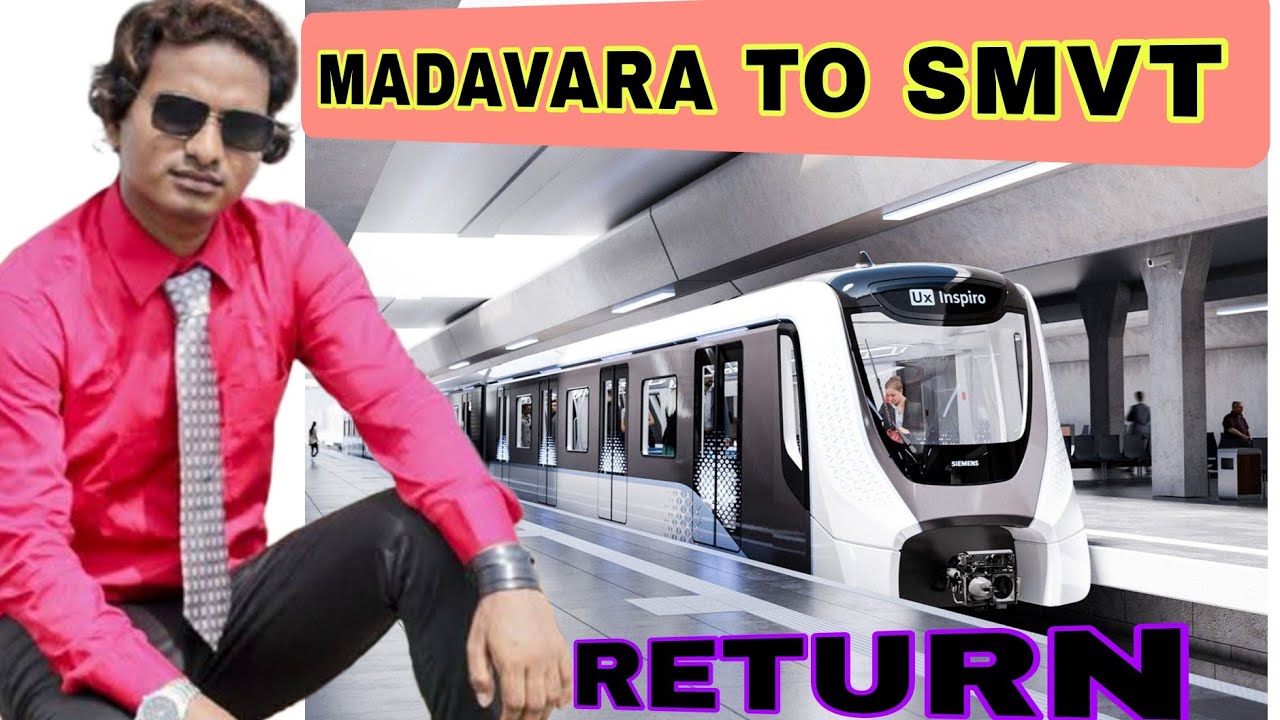 MADAVARA TO SMVT RETURN||SANTALI VLOGS 2025||